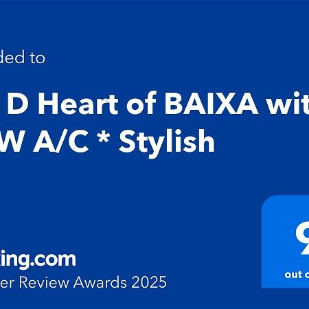 Appartamento Sj1D Heart Of Baixa With New A/C * Stylish Lisbona Esterno foto
